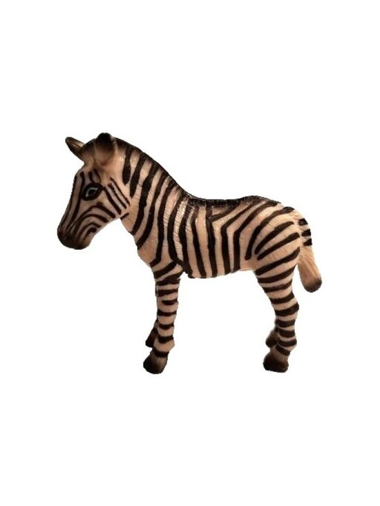 schleich Other - Schleich 3" Zebra Foal 1998 Baby Figure Zoo Wildlife Vintage 90s
